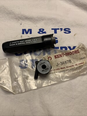#ad Kent Moore Shaft Seal Installer Remover J 34879 amp; A C Pressure Plate Tool J34878 $31.60