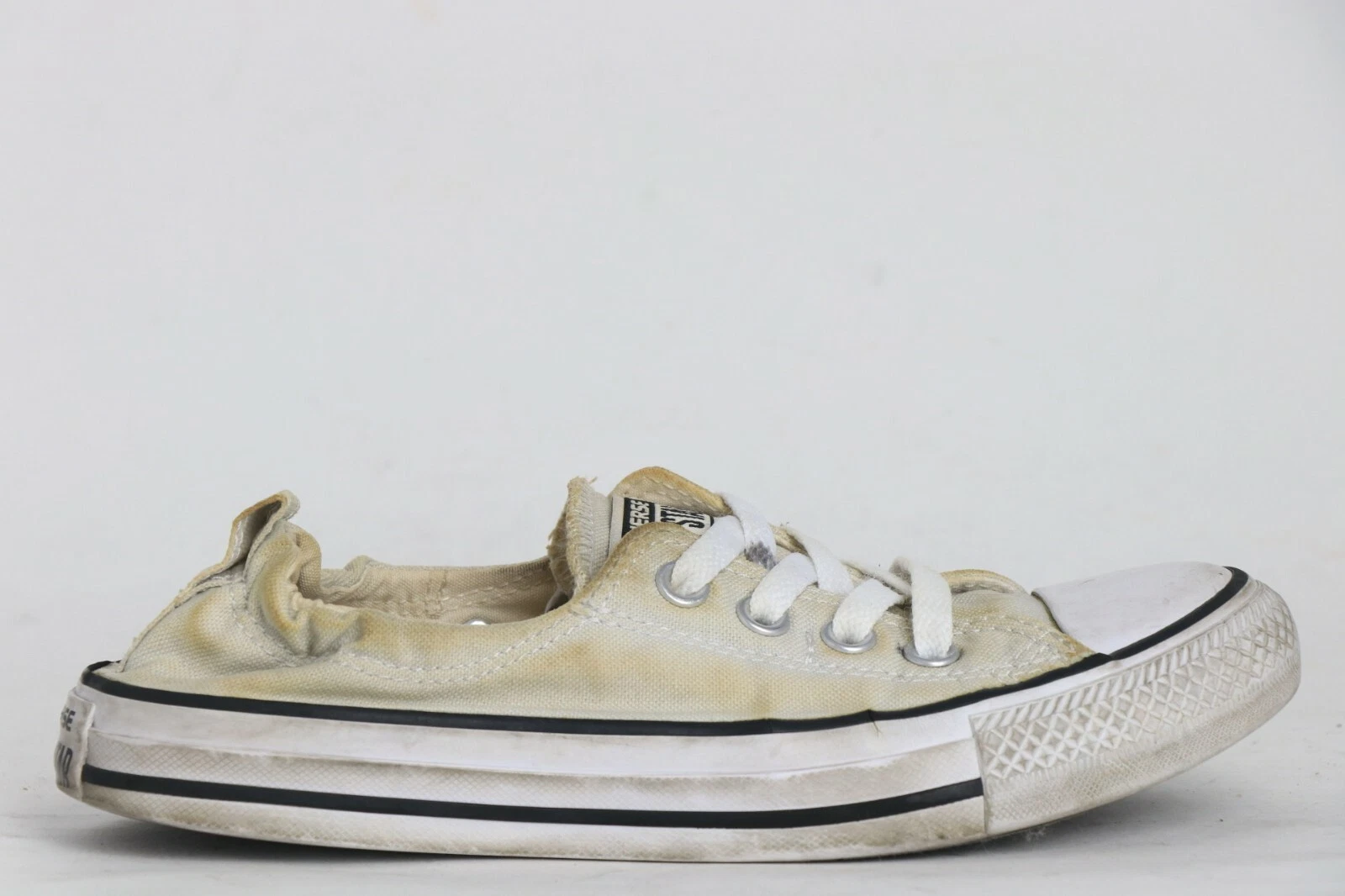 Scarpe da donna beige Converse taglia 7 Chuck Taylor Shoreline basse 537082F
