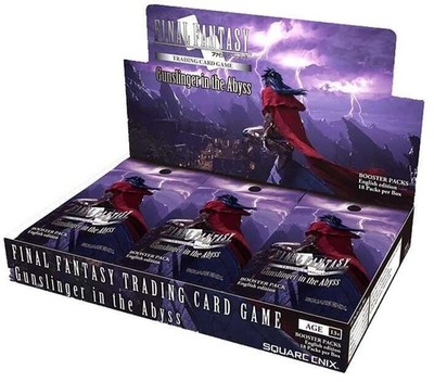 Final Fantasy TCG Gunslinger in the Abyss Booster Box FACTORY SEALED