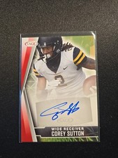 2022 SAGE High Series - Autographs Red #A-CS2 Corey Sutton (AU, RC)