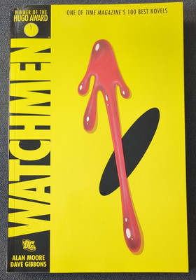 WATCHMEN - GRAPHIC NOVEL - DC COMICS - ALAN MOORE DAVE GIBBONS (PAPERBACK)