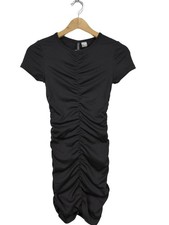 H&M DIVIDED Abito a maniche corte Donna Abito Taglia IT 38 nero stile casual