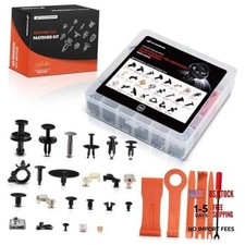230PCS Fastener Retainer Clip Kit Compatible with Chevrolet GMC for