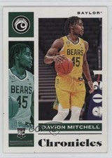 2021-22 Panini Chronicles Draft Picks Davion Mitchell #10 gc2