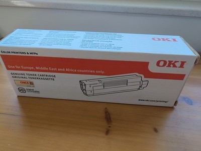 Original OKI Toner C610 44315308 Schwarz Black Neu OVP