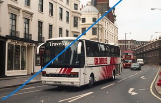 BUS NEGATIVE 35M TRAVELLERS OF HOUNSLOW SETRA P137XFW NEG NO 867