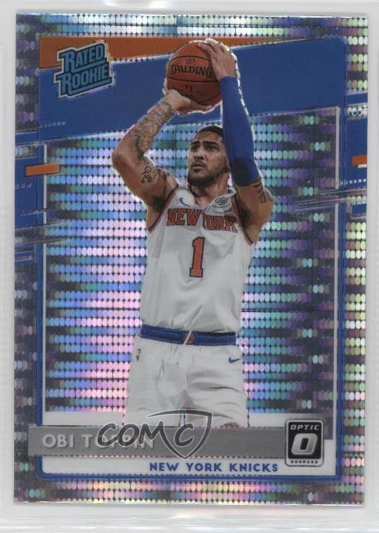 2020 Donruss Optic Rated Rookie Target Box Set Pulsar Prizm Obi Toppin #158 0c4