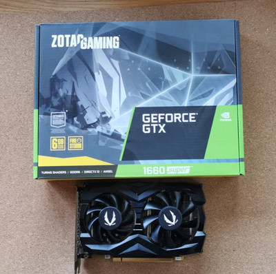 ZOTAC NVIDIA GeForce GTX 1660 Super 6GB GDDR6 Grafikkarte