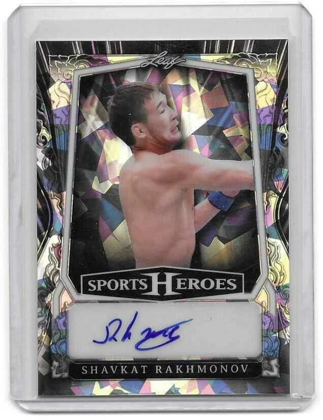 Leaf Mixed Martial Arts (MMA) Autographed Sports Trading Cards
