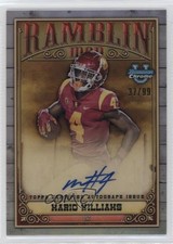 2023 Bowman U Chrome Ramblin' Man Auto 37/99 Mario Williams #RMA-MW Auto qf8