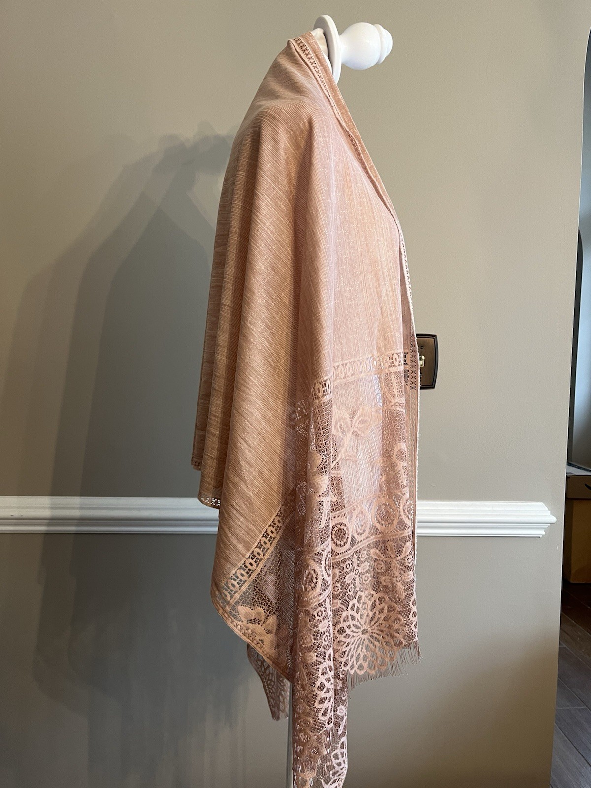 Marcus Adler Blush Pink Rectangular Multi Use Sha… - image 3