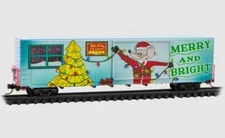 Micro Trains Line 10200854 Micro-Mouse 2025 Christmas 60' Boxcar - New!!