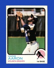 1973 Topps Set-Break #100 Hank Aaron VG-VGEX *GMCARDS*