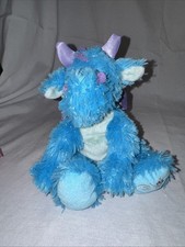 Retro Russ - Shining Stars - Blue  Purple Dragon Plush 2006 - 7  