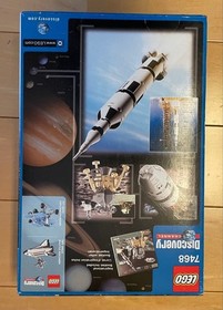 LEGO Discovery Saturn V Moon Mission 7468 In 2003 New Retired