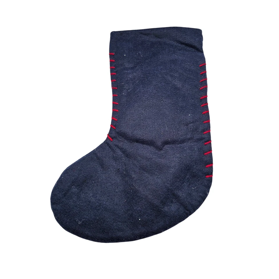 Avon Country Holiday Christmas Stocking Snowman Plush Snow Presents - Image 3 of 3