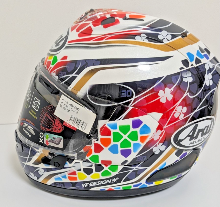 Arai Full face helmet RX-7X NAKAGAMI GP2 Corsair-X RX-7V SNELL