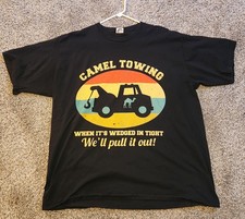 Funny 'Camel Towing' Tee  Hilarious Adult Humor Shirt