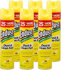Endust Lemon Zest Multi-Surface Dusting and Cleaning Spray, Zest,... 