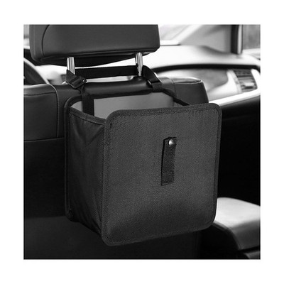 KVAEY Car Trash Can, Oxford Cloth Foldable Garbage Bin Waterproof Auto Normal 