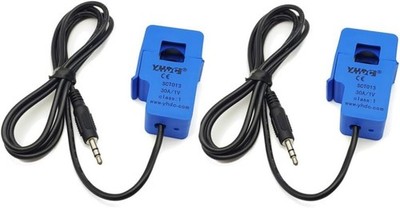 2Pcs SCT013 000 30A 1V Non-Invasive Split Core Current Transform Style: 30A/1V