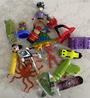 Random Lot of Boy Small Toys Hot Wheels Legos Power Rangers etc. Mixed Lot
