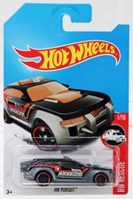 Hot Wheels HW Pursuit Treasure Hunt Hw Rescue Foreign Series - DVD04 NRFP Gray