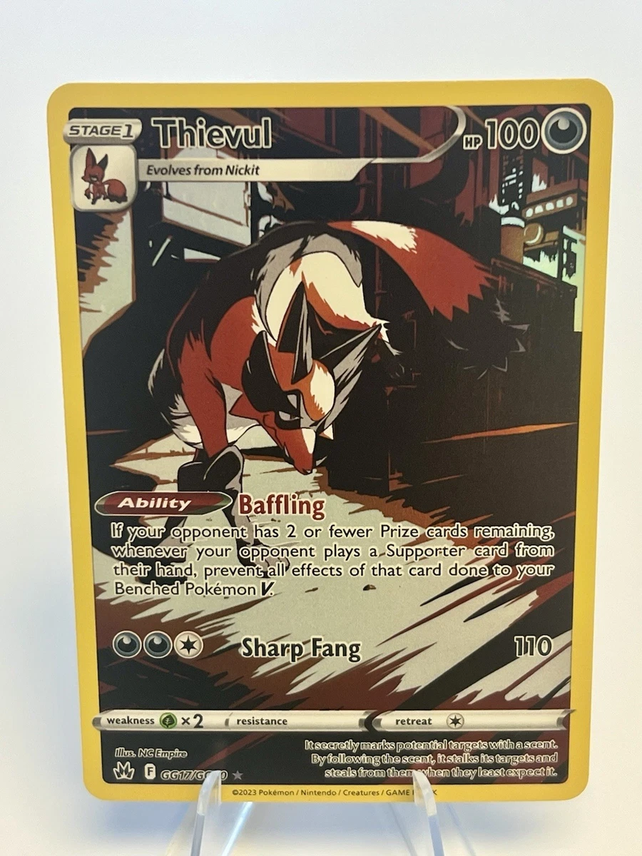 thievul pokemon card value Amazon.com: Thievul - 113/189 - Rare main image 0