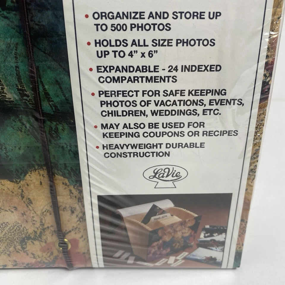 Archivo de fotos expandible LaVie - Hasta 500 fotos hasta 4x6 tamaños de fotos nuevo Foto 3 de 4