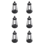 6X Solar  Outdoor   Lighthouse  Led Light Source Garden Decorative Lights E8V9