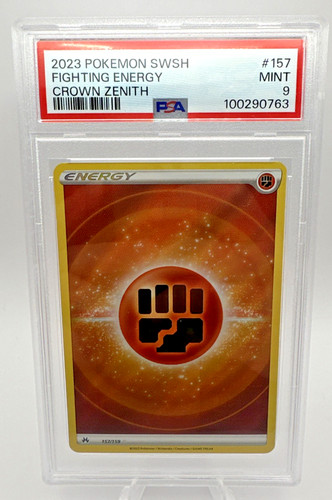 Fighting Energy graded PSA 9 for sale on eBay