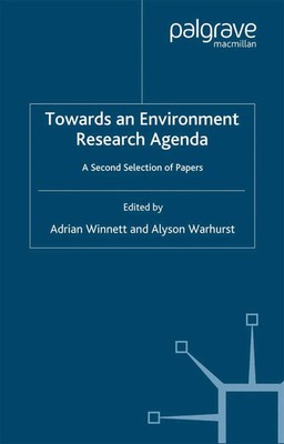 A. Winnett | Towards an Environment Research Agenda | Taschenbuch | Englisch