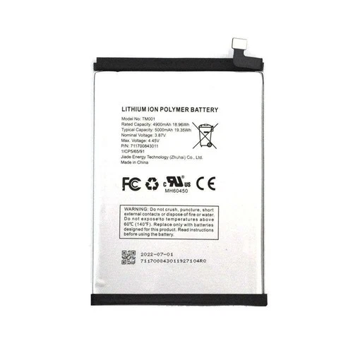 REPLACEMENT BATTERY FOR T-MOBILE REVVL VPLUS 5G / REVVL 6 PRO (TM001)