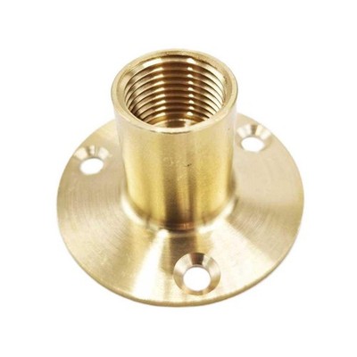 1/2'' x 15 mm Garten Wasserhahn Wandplatte Rohr Boss Halterung Messing