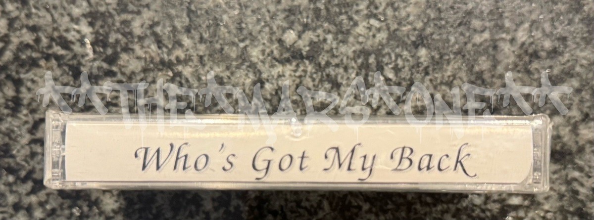 G/SOM G.S.O.M. GSOM Who's Got My Back T2R3I4P5 Gold Tape