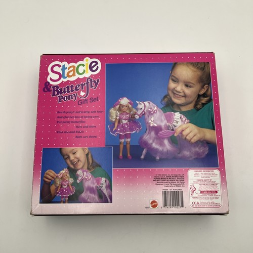 Vintage 1993 Barbie's little sister Stacie and Butterfly Pony Gift Set - Bild 7 von 7
