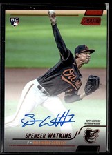 2022 Stadium Club Spenser Watkins Autographs Red /50 DY