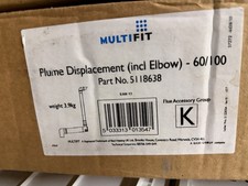 Baxi Multifit Plume Displacement Kit 5118638, 60mm x 100mm, White