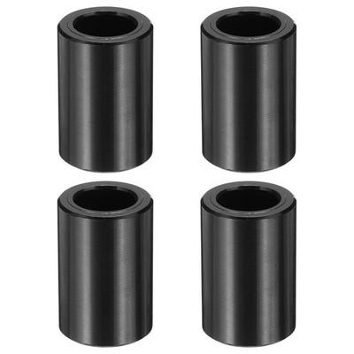 4 Stück M8 Aluminium Abstandshalter M8 IDx1/2'' ODx3/4'' Länge Schwarz