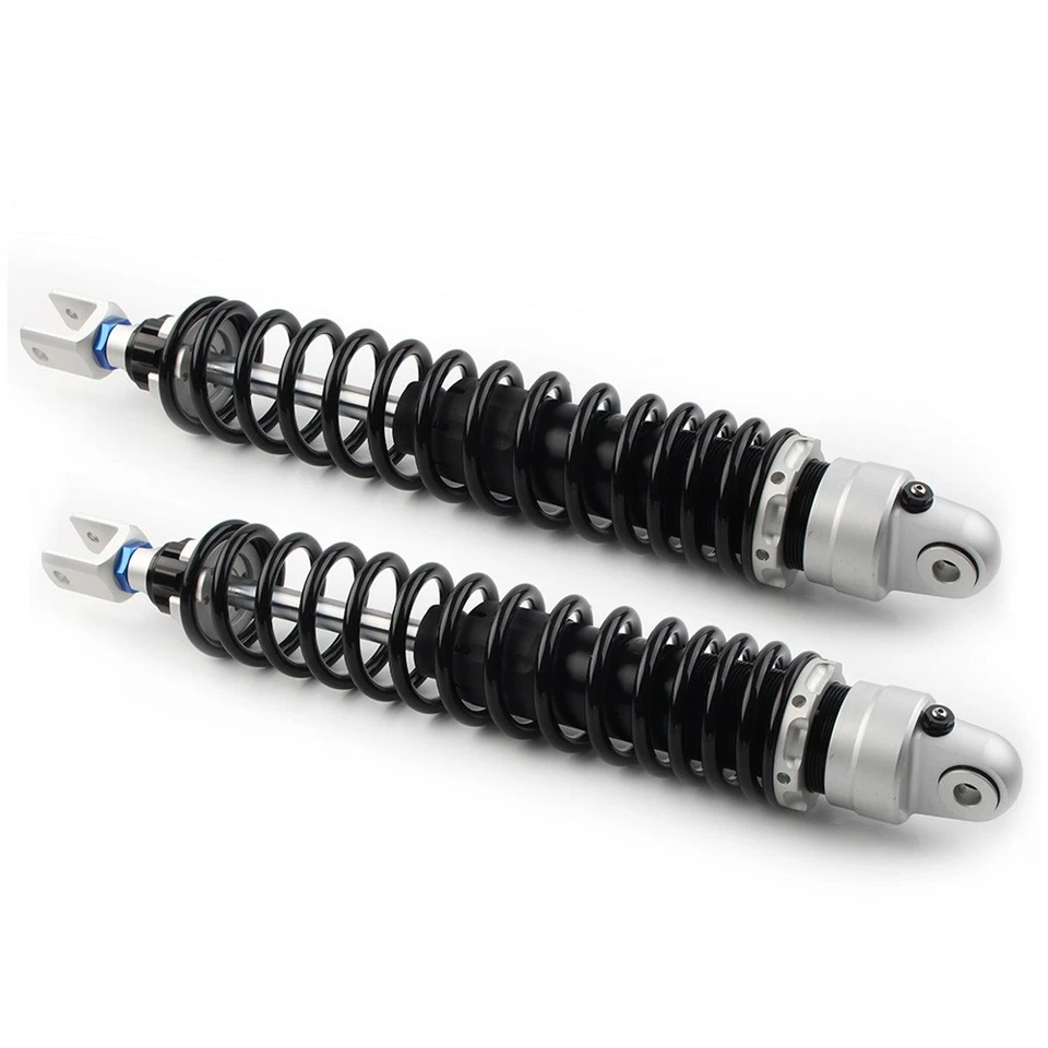 425mm 16.7" Rear Shock Absorber Air Suspension For Honda Yamaha Suzuki ATV Black - Image 4 of 4