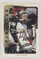 1996-97 Pinnacle Be A Player Auto Andy Moog #7 Auto 2o7