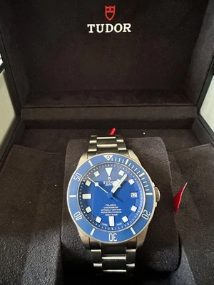 TUDOR Pelagos Blue Men's Titanium Bracelet Watch - 25600TB - Image 1 of 4