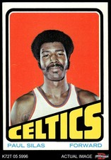 1972 Topps #55 Paul Silas  Celtics Creighton  6 - EX/MT