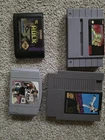 Vintage Video Game Lot NES SNES N64 Sega Genesis Kung Fu Hulk Battle Clash NBA