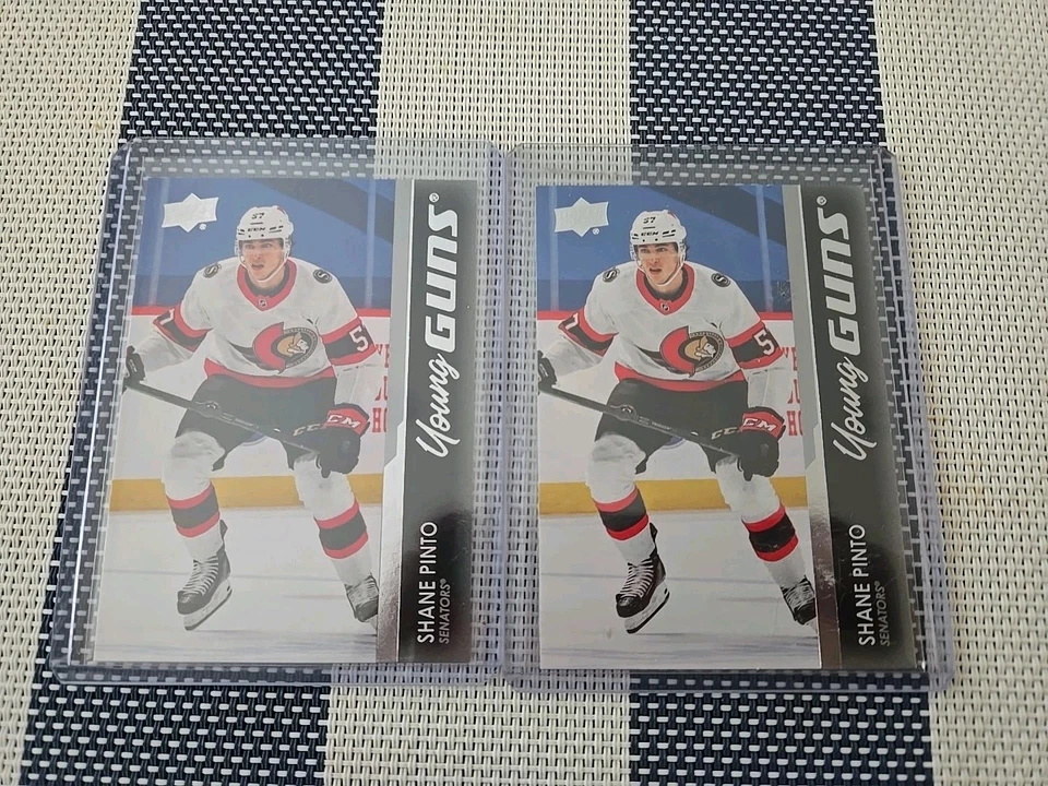 Senators Young Guns rookie lot Of 6; Sanderson, Pinto, Merilainen; 2021-22, 23 - Image 3 of 4