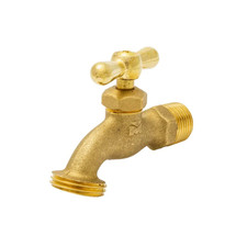 1/2 In. X 1/2 In. MIP Brass Hose Bibb Valve