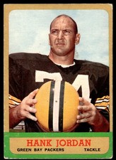 1963 Topps Henry Jordan Green Bay Packers #93