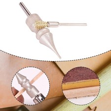 Leather Burnisher Bit with Copper Wire Brush Grinding Multifunctional Working