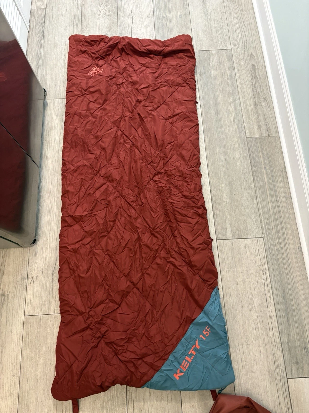 Kelty Discovery Sleeping Bag Size 6’6” Fleece Lined
