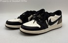 Nike Air Jordan 1 Low GS Mocha Toe Black White Youth 7Y Shoes CZ0858-102